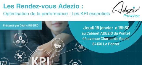 Adezio | Les rendez-vous ADEZIO : Optimisez Votre Performance : Les KPI Essentiels pour TPE et PME en 2024